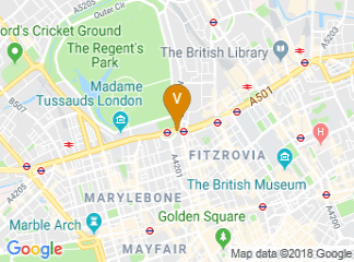 map of One Park Crescent