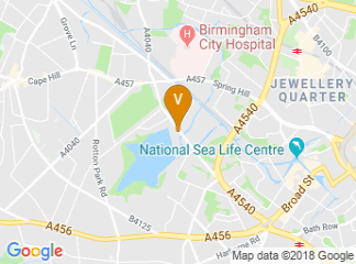 map of The H Suite - Edgbaston
