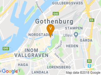 map of Radisson Blu Scandinavia Hotel, Gothenburg