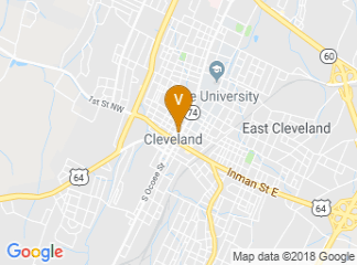 map of Bradley County Chancery Court