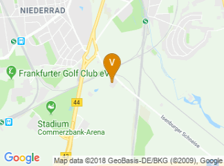map of Leonardo Hotel Frankfurt City South