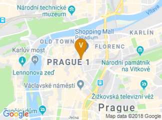 map of Hotel Kings Court Prague