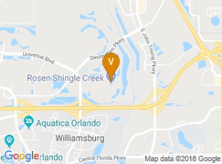 map of Shingle Creek Golf Club