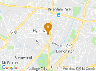 map of Hyattsville Community Development Corporation