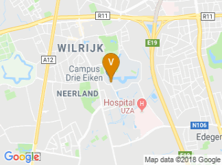 map of Campus Drie Eiken