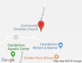 map of Community Christian Church