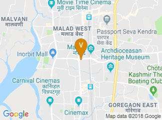map of Radisson Mumbai Goregaon