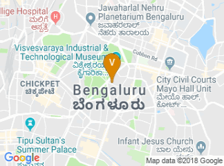 map of Radisson Blu, Marathahalli