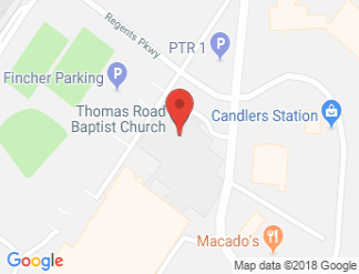 map of Thomas Road Baptist Church