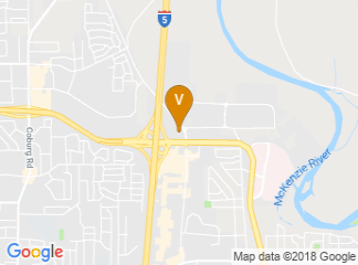 map of Hilton Garden Inn Eugene/Springfield