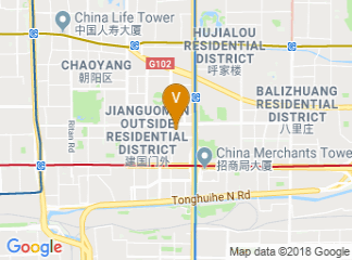 map of China World Summit Wing Beijing