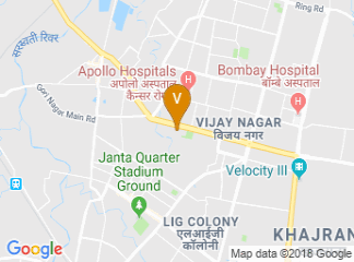 map of Indore Marriott Hotel