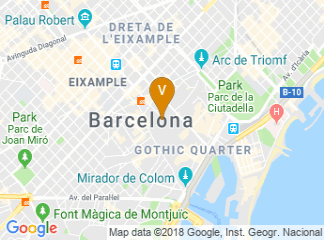 map of Barcelona