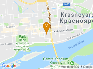 map of Hotel Novotel Krasnoyarsk Center