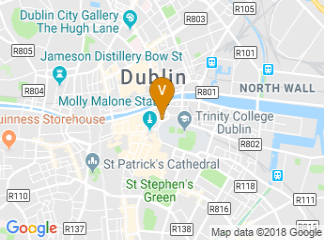 map of The Westin Dublin
