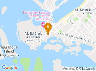 map of Bab Al Qasr Hotel