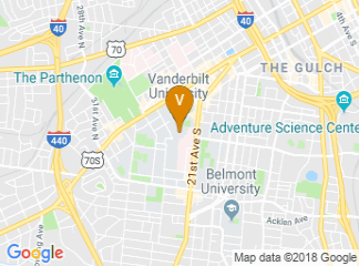 map of Vanderbilt University