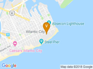 map of Ocean Resort Casino