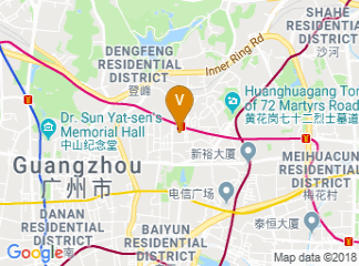 map of The Garden Hotel Guangzhou