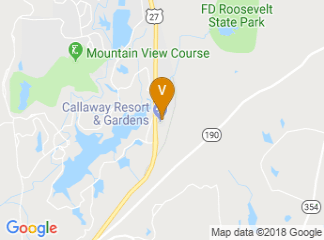 map of Callaway Gardens