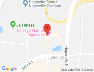 map of Chicago Marriott Naperville