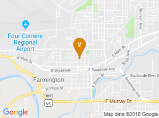 map of Farmington City Civic Center