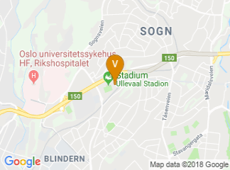 map of Meet Ullevaal