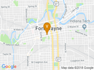 map of Grand Wayne Center