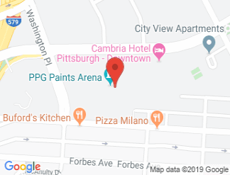 map of PPG Paints Arena