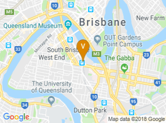 map of Emporium Hotel South Bank