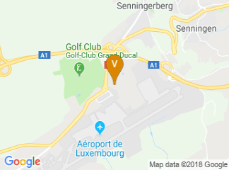 map of Hôtel NH Luxembourg