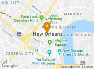 map of Roosevelt Hotel Bar