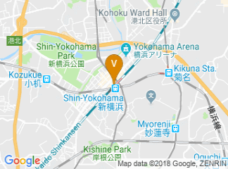 map of Hotel Associa Shin-Yokohama