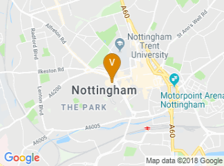 map of Nottingham Playhouse