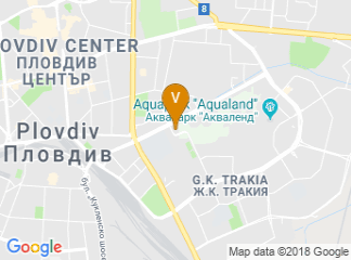 map of Park Hotel Plovdiv