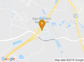 map of Georgia Tech Savannah