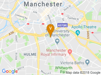 map of Manchester School of Art
