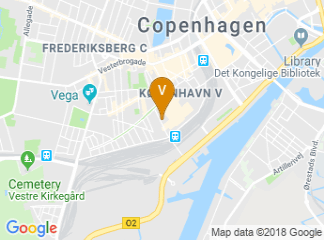 map of Scandic Kødbyen