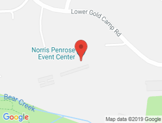 map of Norris Penrose Event Center