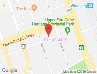 map of The Fort Garry Hotel