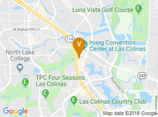 map of Westin Irving Convention Center Hotel