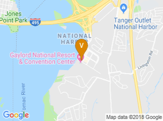 map of Residence Inn by Marriott National Harbor Washington, DC Area