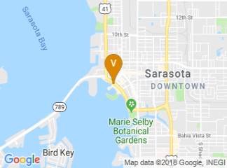 map of The Westin Sarasota