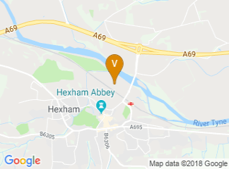 map of Hexham & Northern Marts