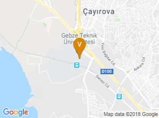 map of Gebze Technical University