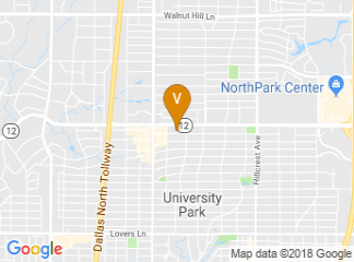 map of Park Cities Baptist Church