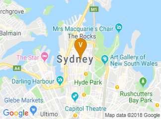 map of Macquarie Applied Finance Centre