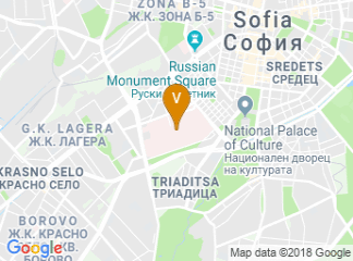map of Medical University - Sofia