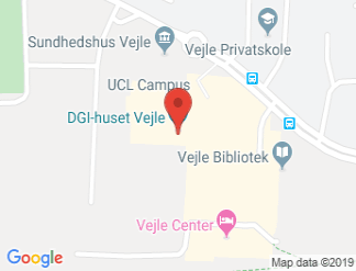 map of The DGI House, Vejle