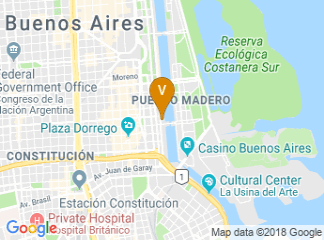 map of Edificio San José, Universidad Católica Argentina